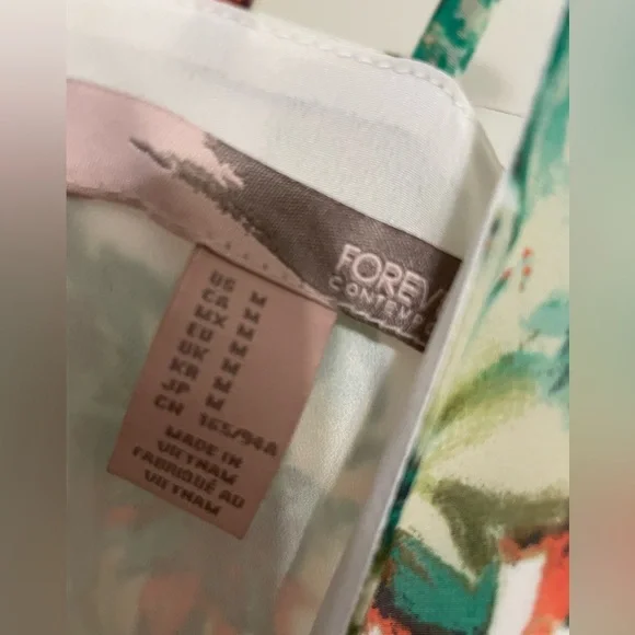 Forever 21 Contemporary Knee Length Sleeveless Sun‎ Dress - Picture 4 of 4